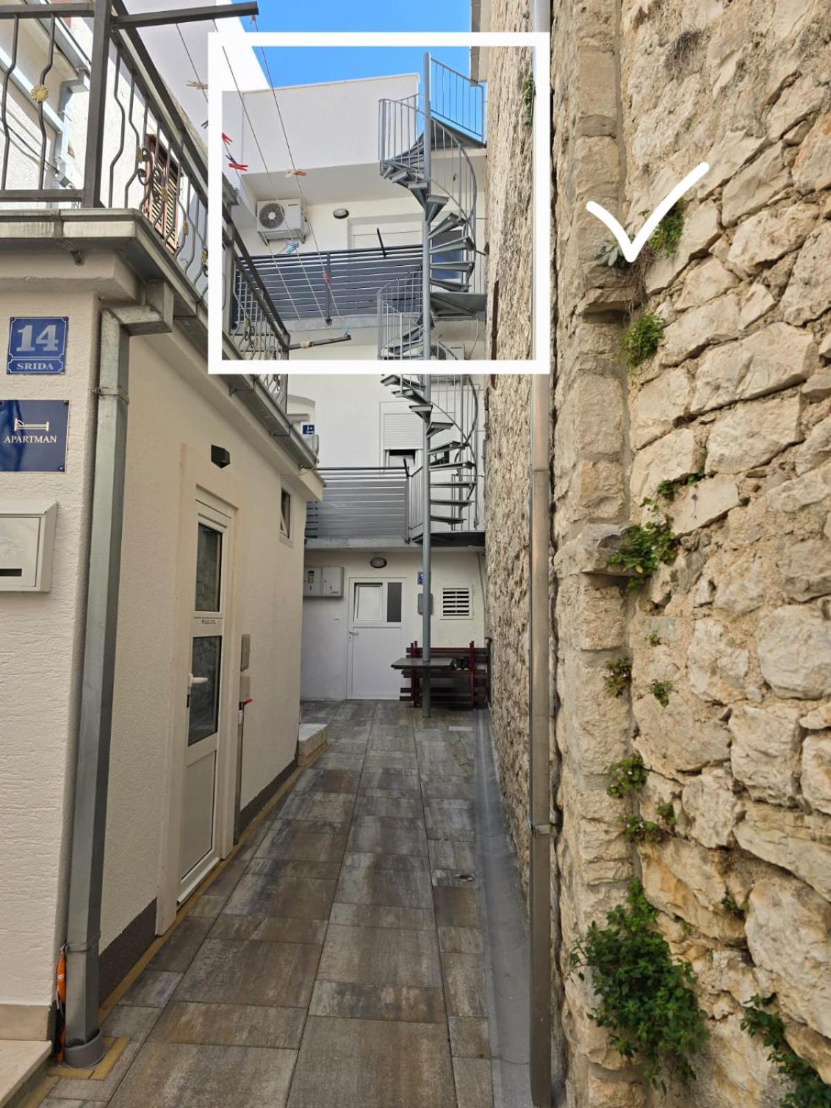Private Bedroom With Bathroom Baška Voda Εξωτερικό φωτογραφία
